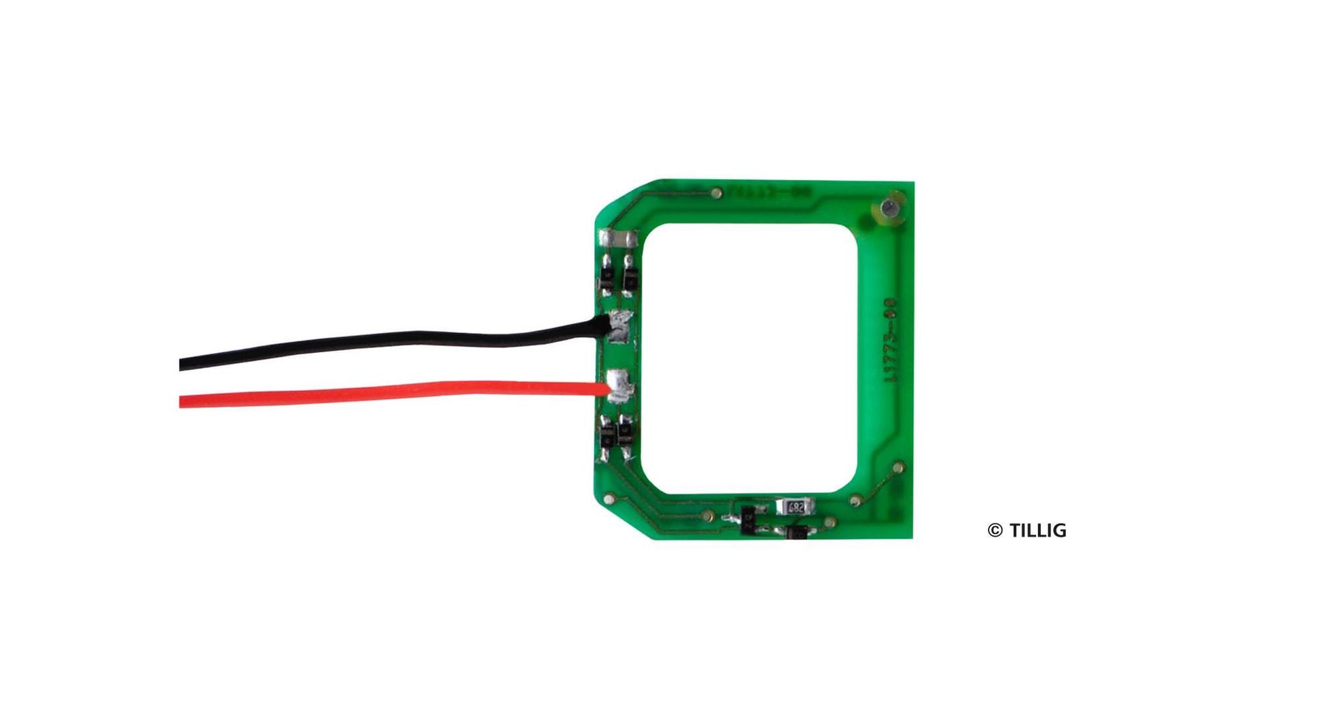 Tillig 08856 - Zugschlussbeleuchtung 2.Stück für Reisezugwagen Typ Y TT 1:120