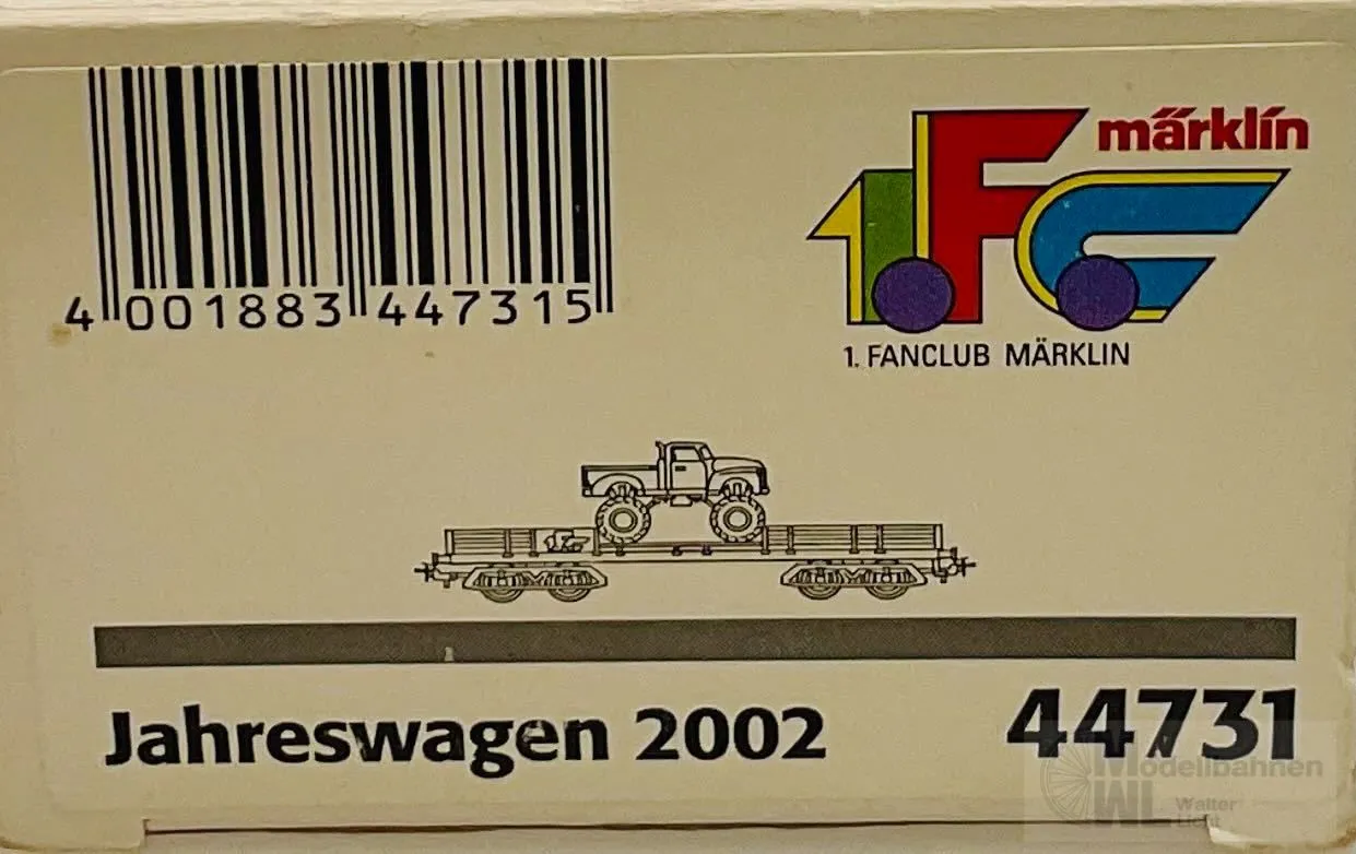 Märklin 44731 - MÄRKLIN - 1.FC Jahreswagen 2002 H0/WS