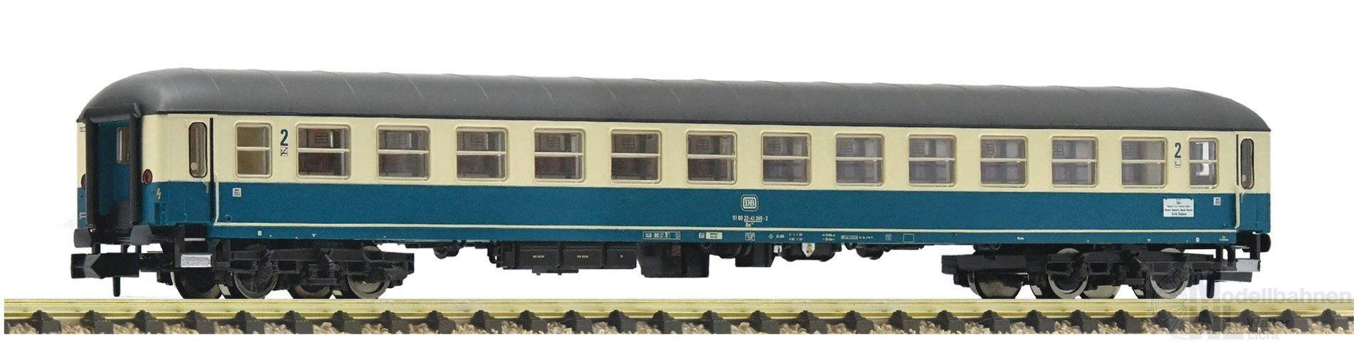 Fleischmann 6260036 - Personenwagen DB Ep.IV 2.Kl. 2.Betr.Nr. N 1:160
