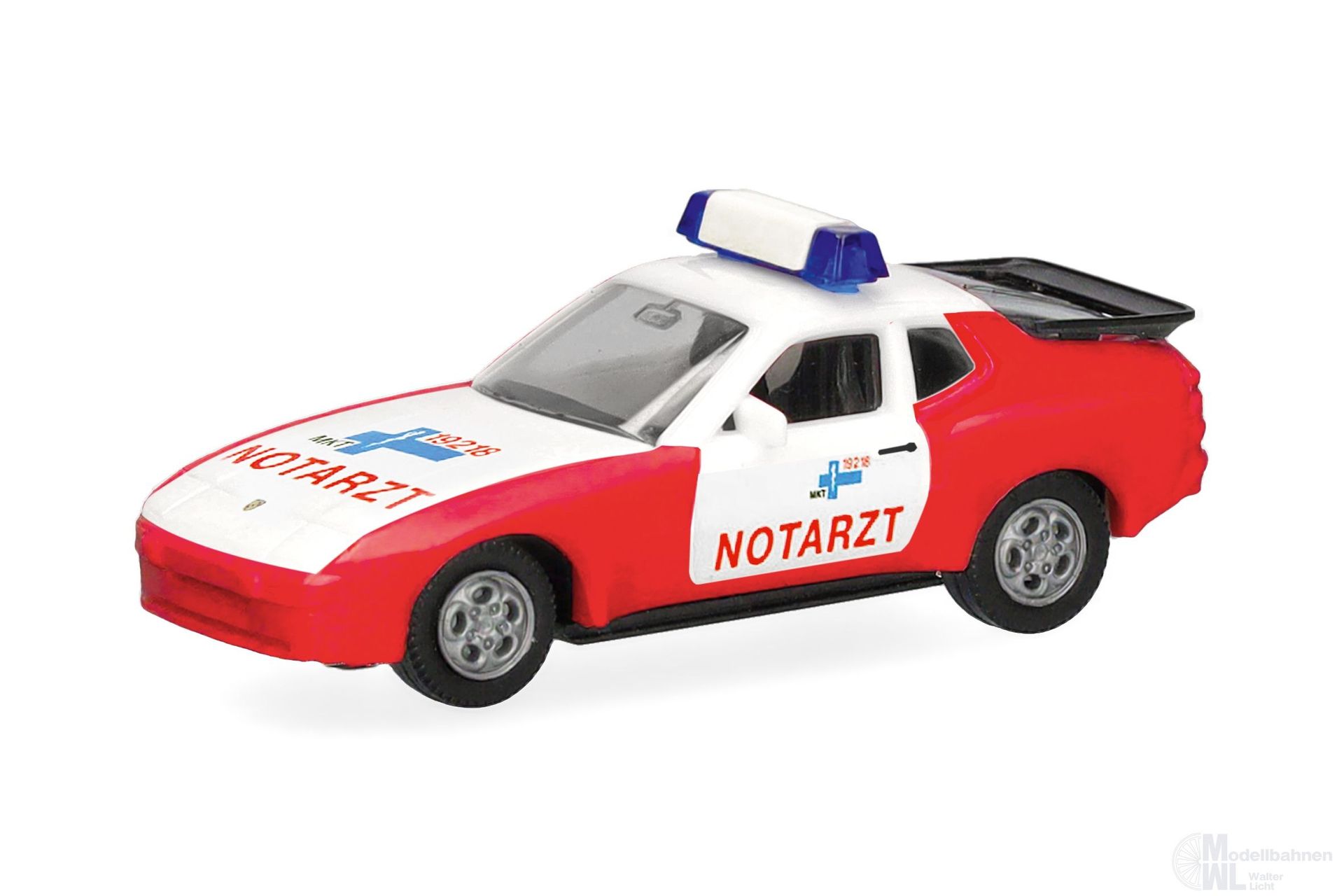 Herpa 099615 - Porsche 944 Notarzt MKT München H0 1:87