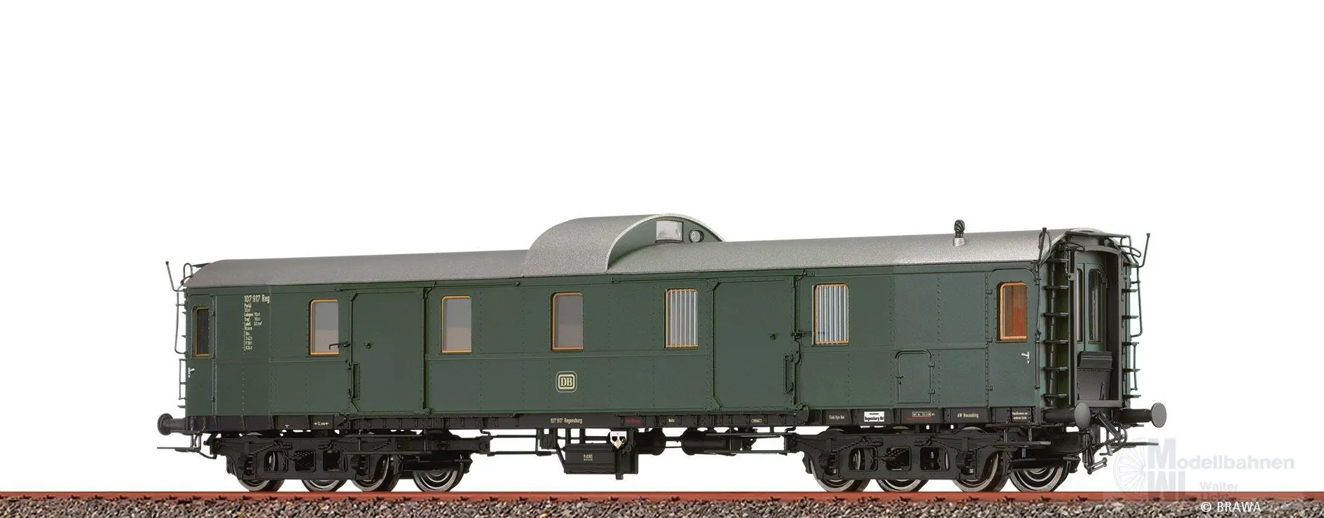 Brawa 51303 - Gepäckwagen DB Ep.III Pw4ü H0/GL