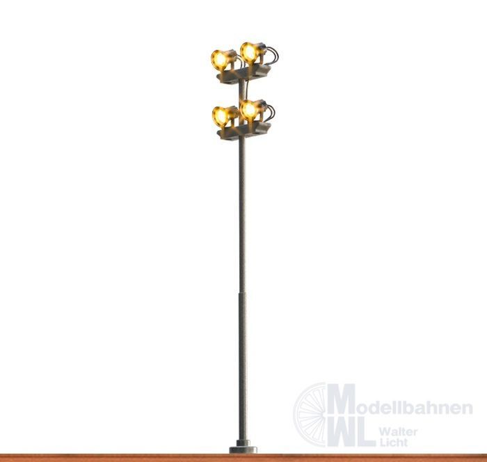Brawa 84152 - Flutlichtleuchte mit Stecksockel LED H0 1:87 Brawa 84152 - Flutlichtleuchte mit Stecksockel LED H0 1:87