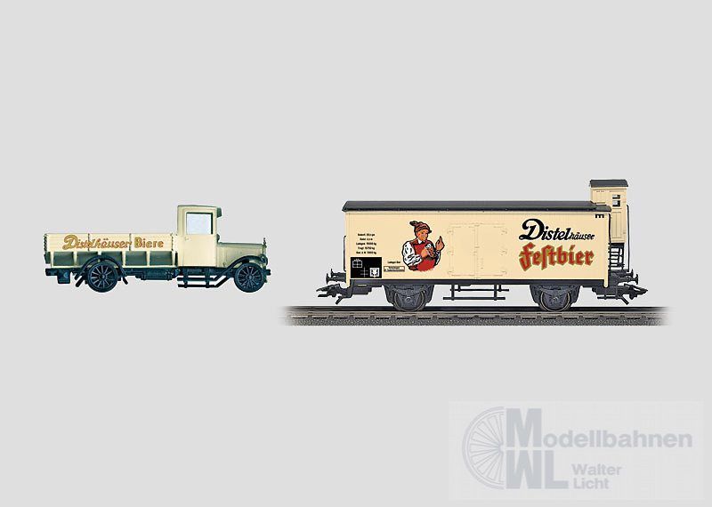 Märklin 94365 - MÄRKLIN - Güterwagen-Set Distelhäuser Festbier H0/WS Märklin 94365 - MÄRKLIN - Güterwagen-Set Distelhäuser Festbier H0/WS