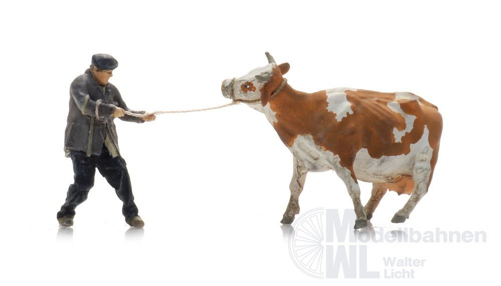 ARTITEC b.v. 5160023 - Bauer mit sturer Kuh (1x) N 1:160 ARTITEC b.v. 5160023 - Bauer mit sturer Kuh (1x) N 1:160