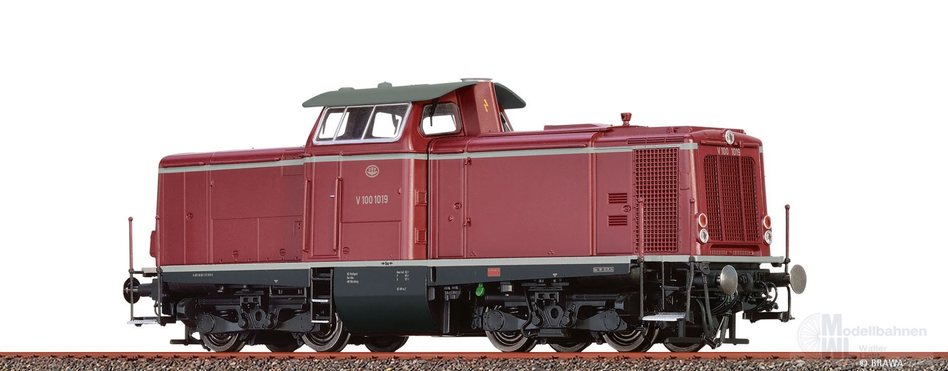Brawa 70175 - Diesellok V100 UEF Ep.VI H0/WS Sound