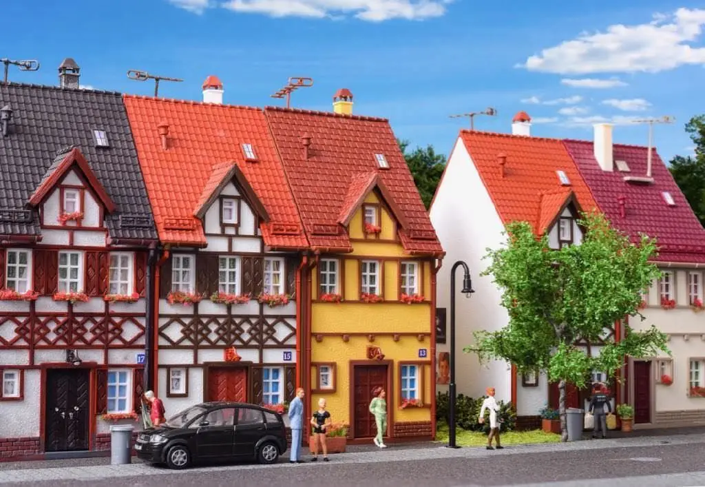 Vollmer 43671 - Wohnhaus Bahnhofstraße 13 H0 1:87