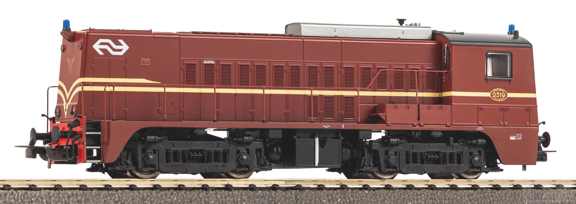 Piko 52991 - Diesellok Rh 2200 NS Ep.III braun H0/WS Sound