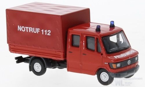Brekina 36954 - Mercedes L 307 D Doka 1988 Feuerwehr H0 1:87