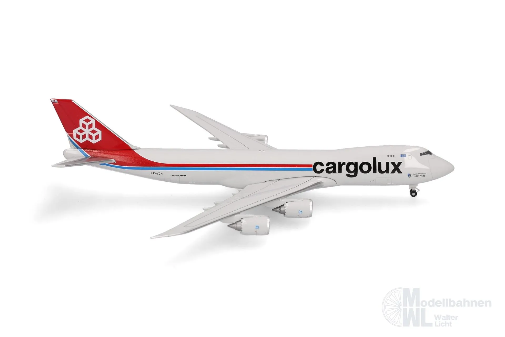 Herpa 539234 - Boeing 747-8F Cargolux 1:500