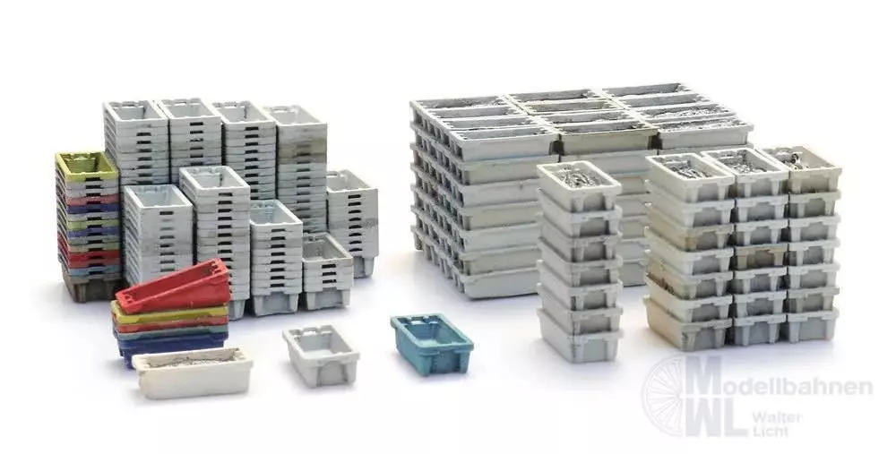 ARTITEC b.v. 10400 - Fischkisten BAUSATZ H0 1:87