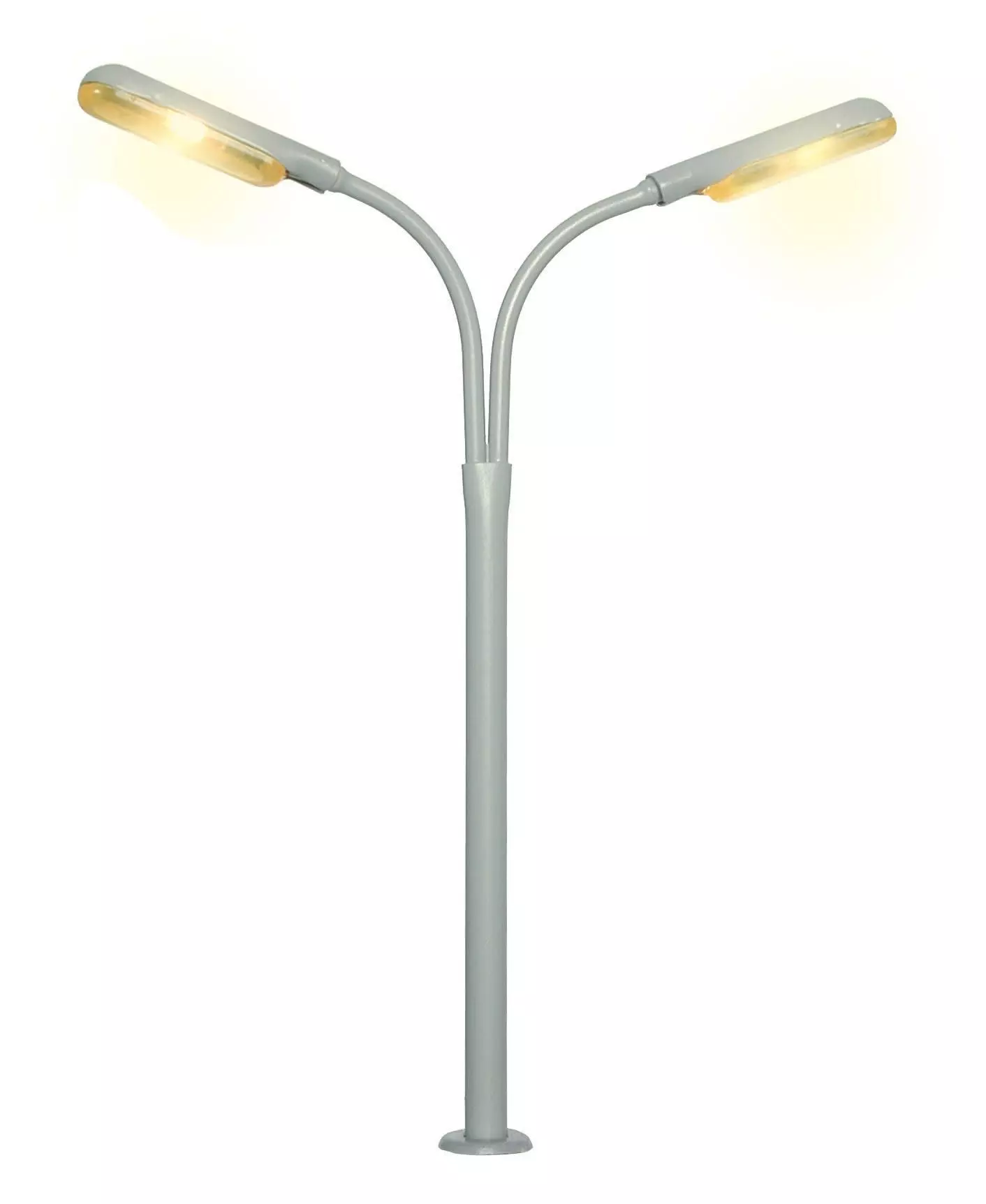 Viessmann 6096 - Peitschenleuchte dopplet LED gelb H0 1:87