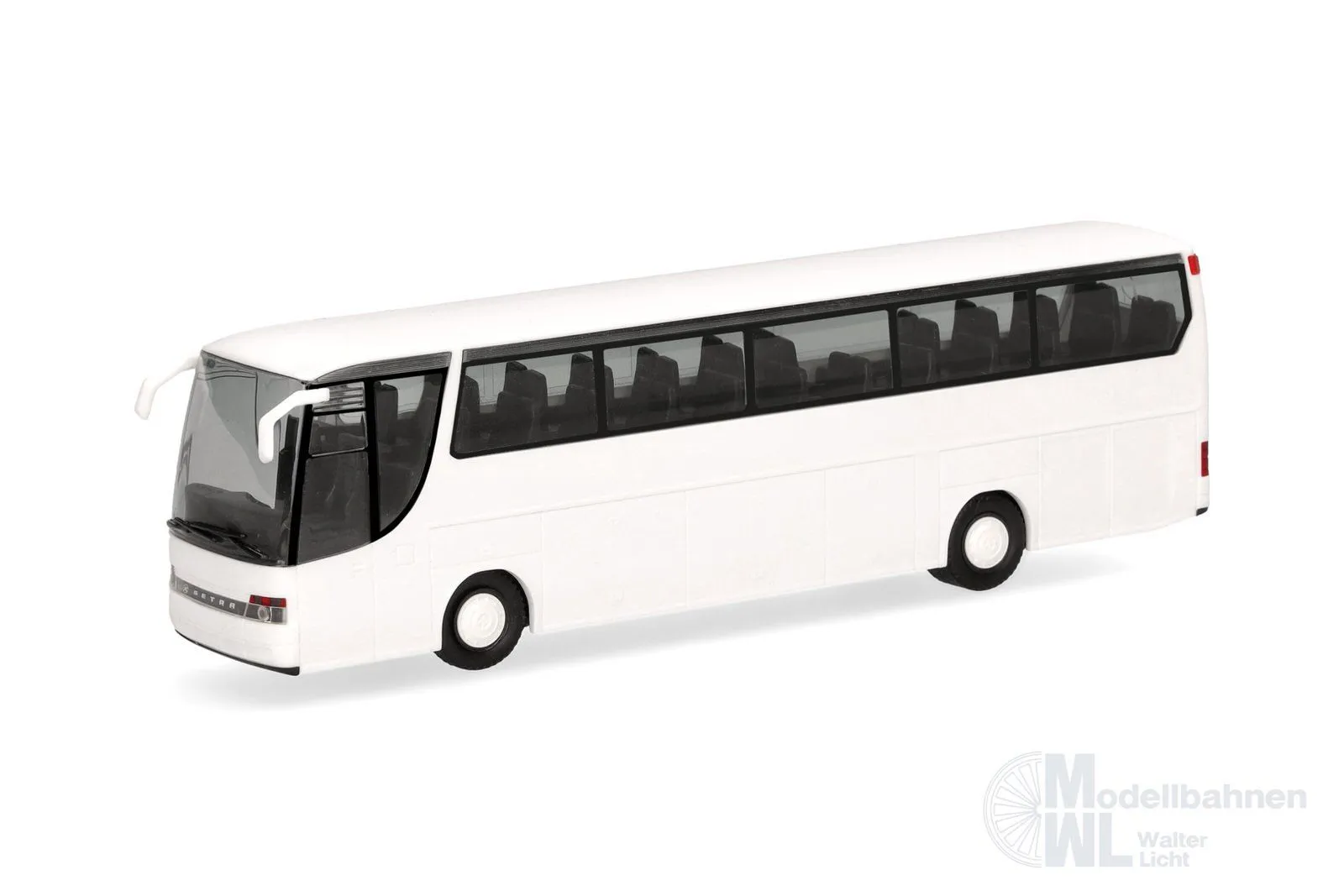 Herpa 014359 - MiKi Setra 315 HDH weiß 1 Stück H0 1:87