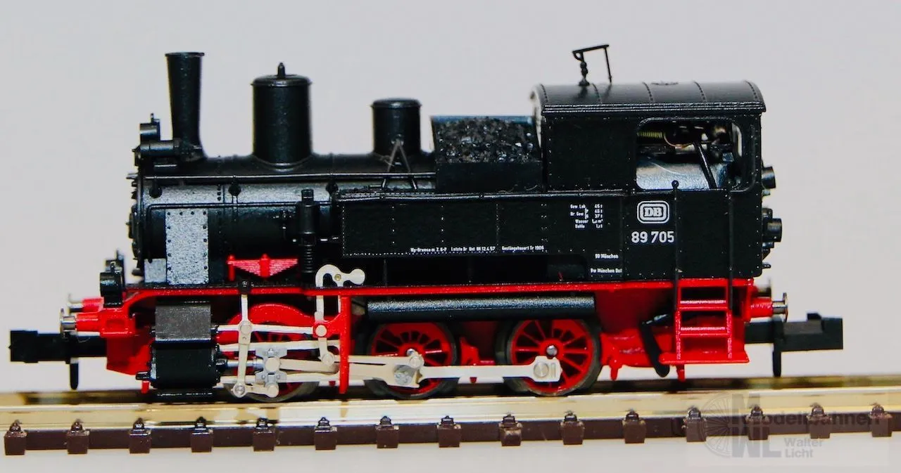 Trix 12833 - MINITRIX - DampfloK BR 89 705 DB Ep.III N 1:160