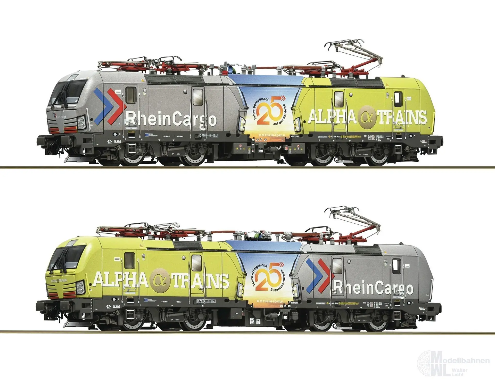 Roco 7520185 - E-Lok BR 7193 101-1 ALPHA TRAINS Ep.VI H0/WS Sound