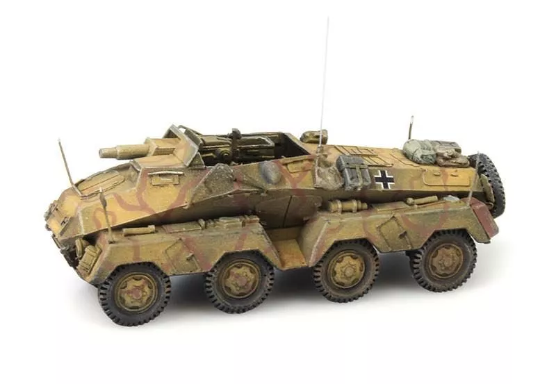 ARTITEC b.v. 387142 - WM Sd. Kfz. 233 8-Rad 75 mm Kanonne H0 1:87