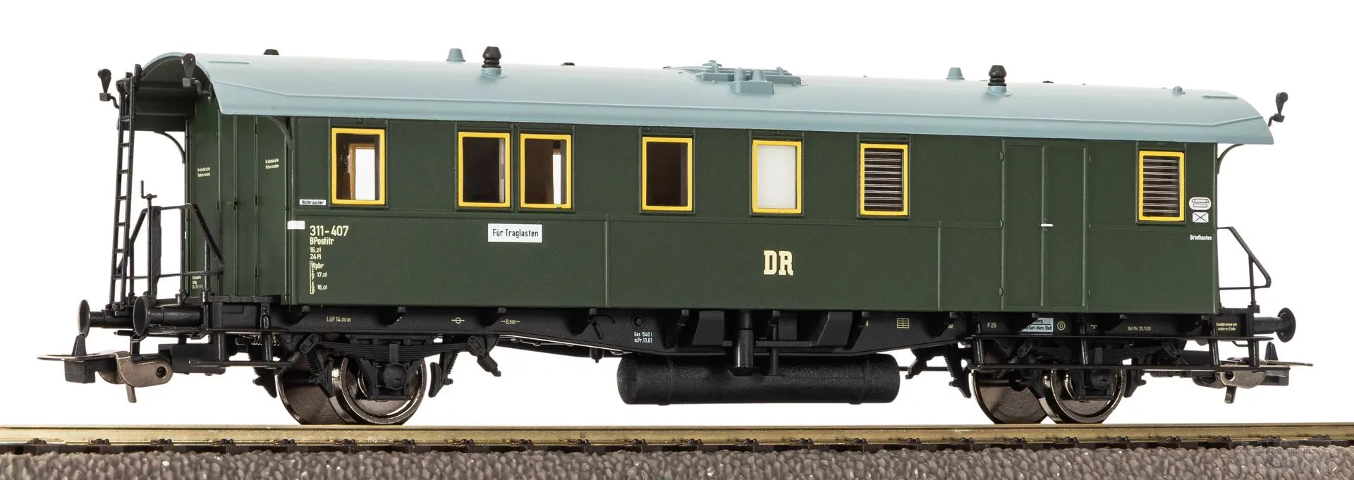 Piko 53138 - Post-Traglastwagen DR Ep.III 2.Kl. H0/GL