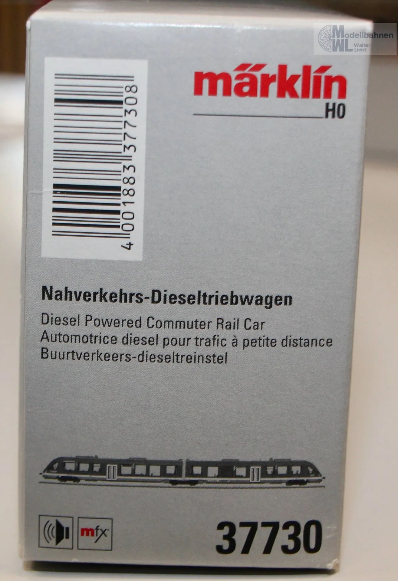 Märklin 37730 - MÄRKLIN - Triebwagen BR 648.2 LINT 41 DB Ep.V H0/WS Sound mfx