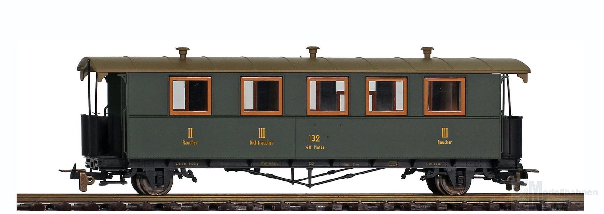 Bemo 3013803 - Personenwagen K.W.St.E. Ep.I 123 2./3.Kl. H0e