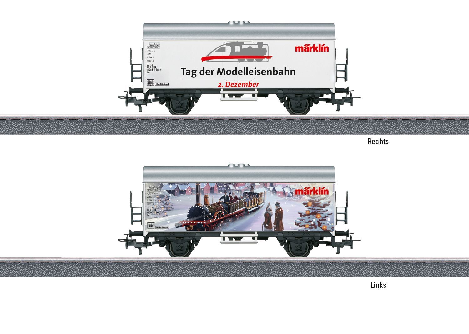 Märklin 44227 - Tag der Modellbahn Wagen 2026 (2.Dezember) H0/WS