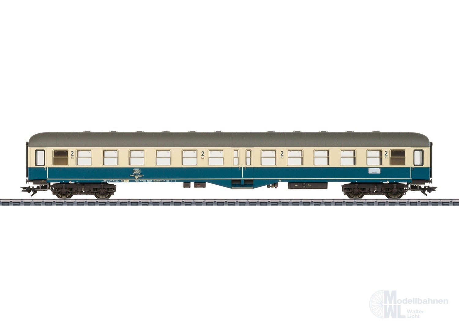 Märklin 43167 - Eilzugwagen DB Ep.IV 2.KL. Bymb 421 H0/WS Märklin 43167 - Eilzugwagen DB Ep.IV 2.KL. Bymb 421 H0/WS