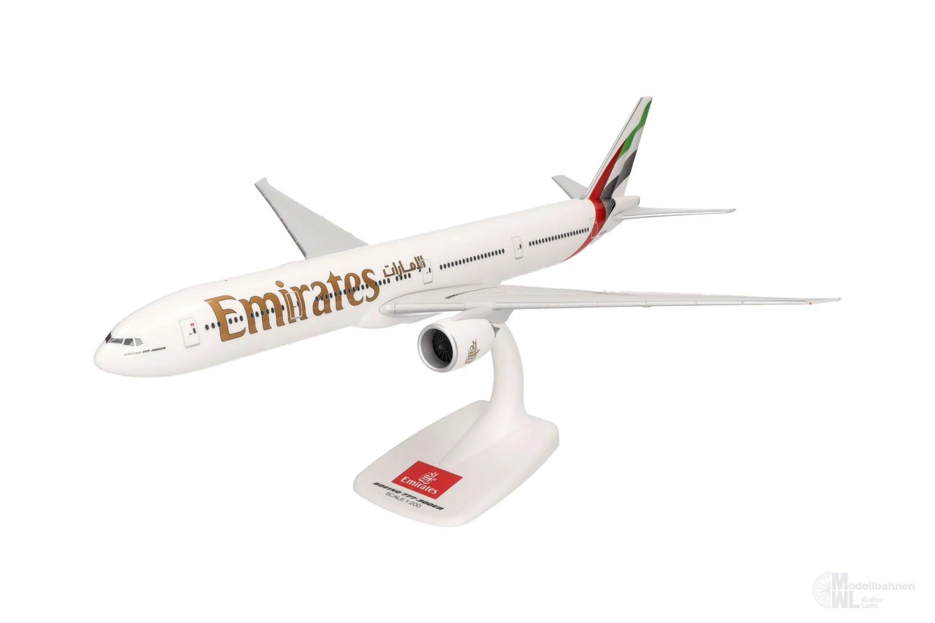 Herpa 614306 - Boeing 777-300ER Emirates 2023 1:200