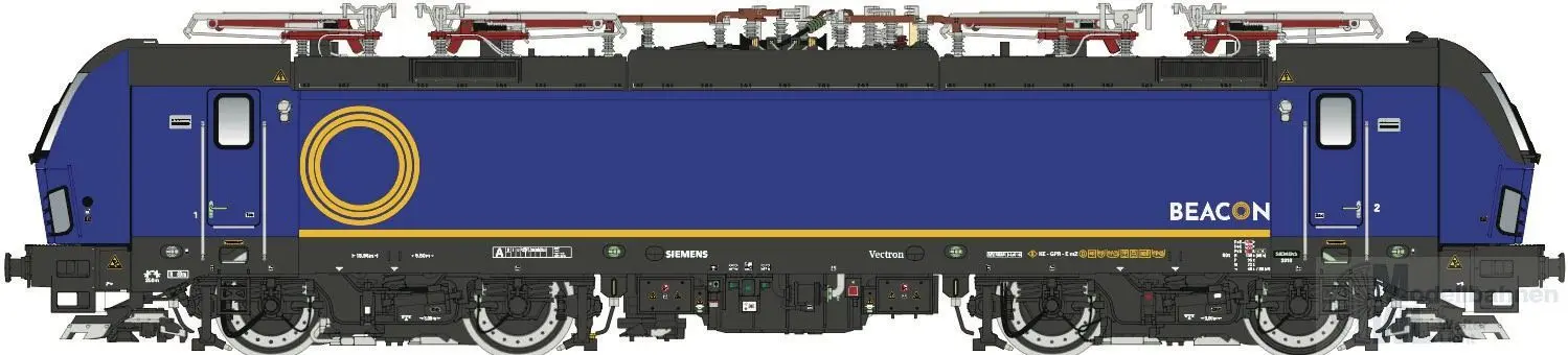 LS Models 16064 - E-Lok Vectron BEACON Ep.VI blau H0/GL