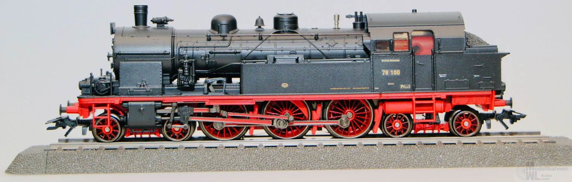 Märklin 37073 - MÄRKLIN - Dampflok BR 78 100 DRG Ep.II H0/WS Digital