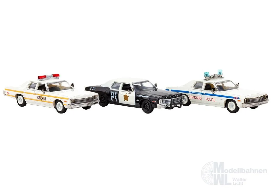 Brekina 90503 - Movie-Set Chicago mit 3 Fahrzeugen H0 1:87