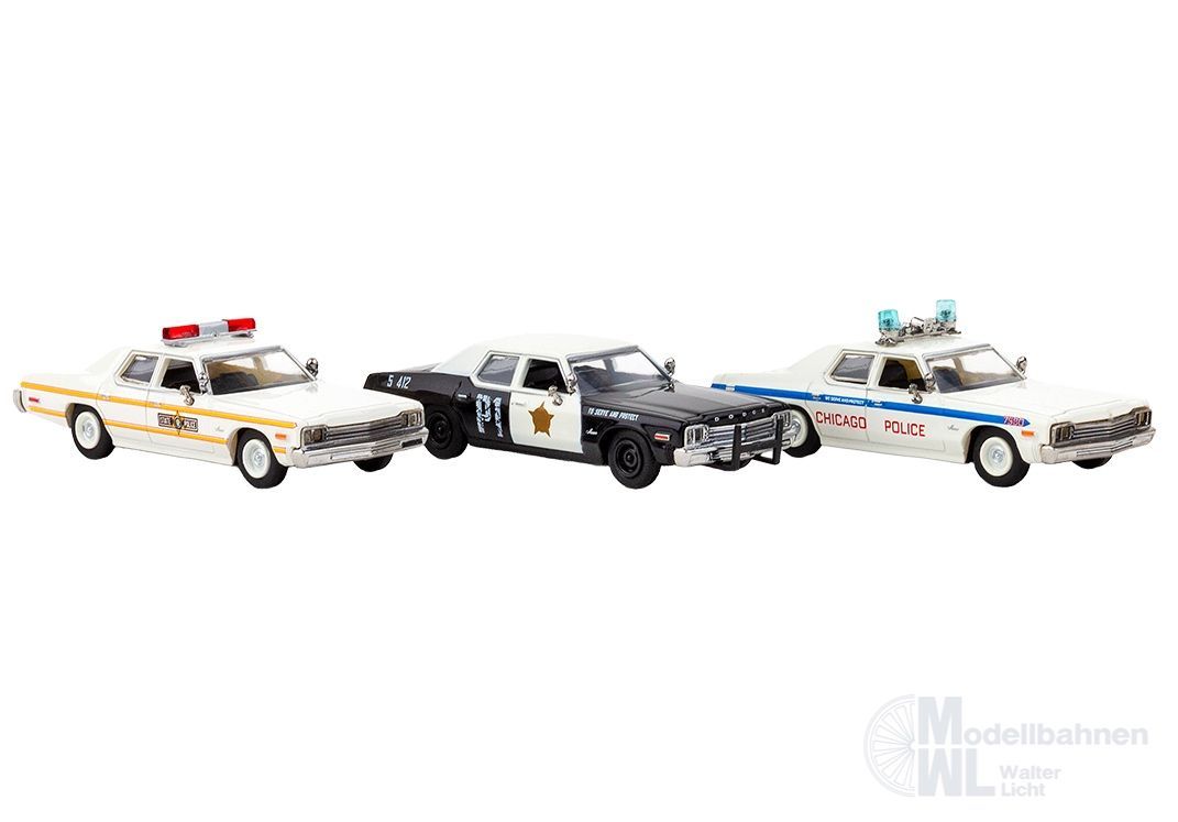 Brekina 90503 - Movie-Set Chicago mit 3 Fahrzeugen H0 1:87