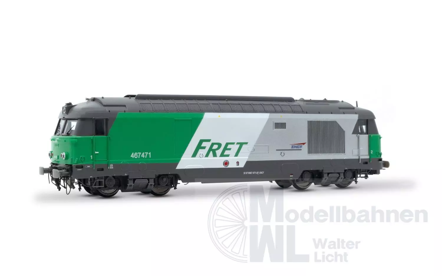 Jouef 2342 - Diesellok BB 467 460 FRET Ep.VI H0/GL