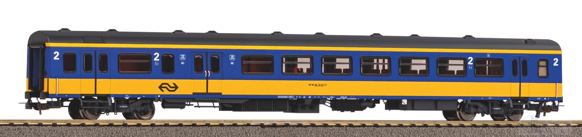 Piko 97632 - Personenwagen ICR NS Ep.IV 2.Kl./Gepäck H0/GL