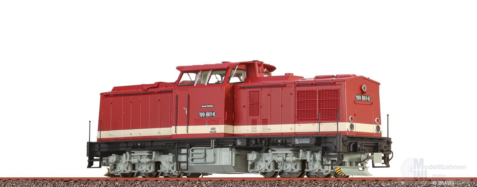 Brawa 41273 - Diesellok 199 DR Ep.IV H0m Digital EXPERT