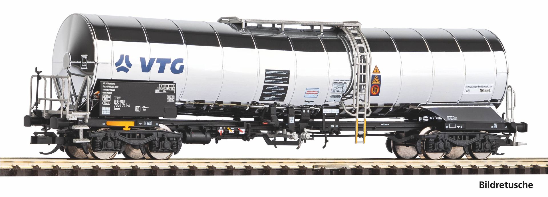 Piko 47782 - Chemiekesselwagen VTG Ep.VI Betr.Nr. 37807834741-6 TT 1:120