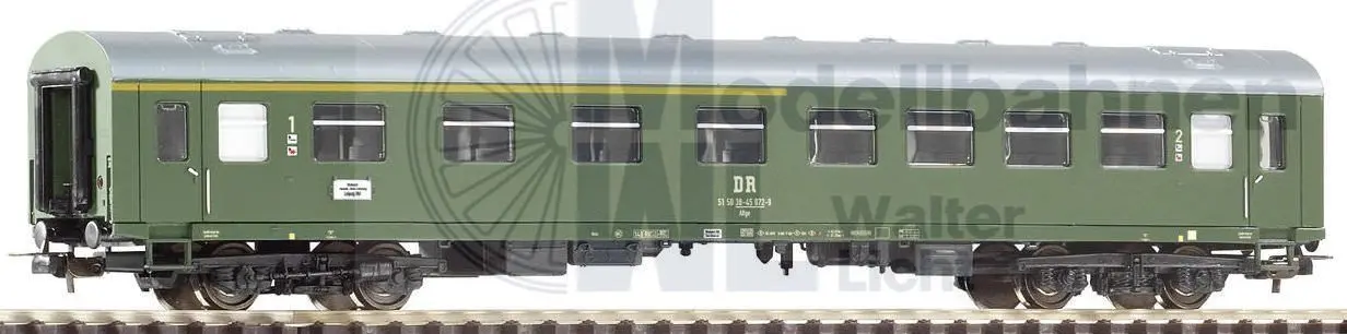 Piko 53254 - Modernisierungswagen DR Ep.IV 1/2.Kl. ABge H0/GL