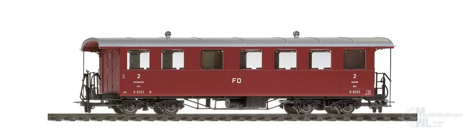 Bemo 3246224 - Plattformwagen FO Ep.III/IV B 4224 H0m