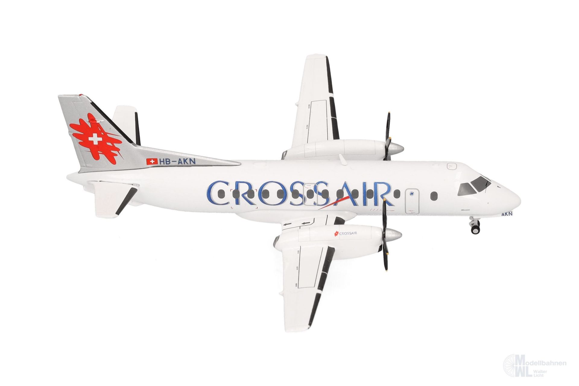 Herpa 573252 - Saab 340 Crossair HB-AKN 1:200 Herpa 573252 - Saab 340 Crossair HB-AKN 1:200