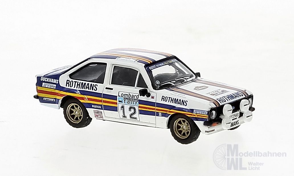 Brekina 19590 - Ford Escort RS 1800 12 v. Pentti Airikkala 4.Platz RAC-Rallye ´81 H0 1:87