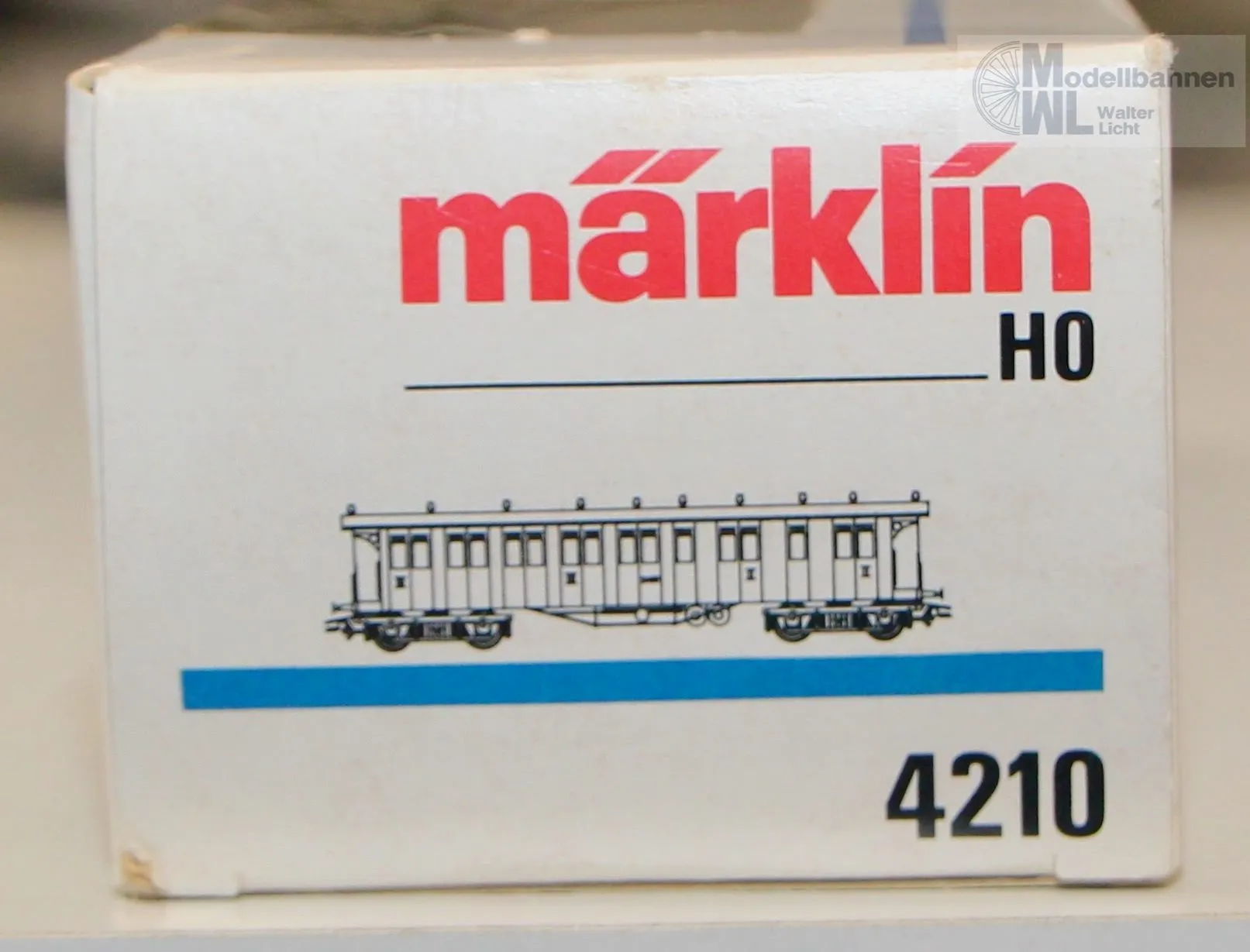 Märklin 4210 - MÄRKLIN - Personenwagen K.W.St.E. Ep.I H0/WS