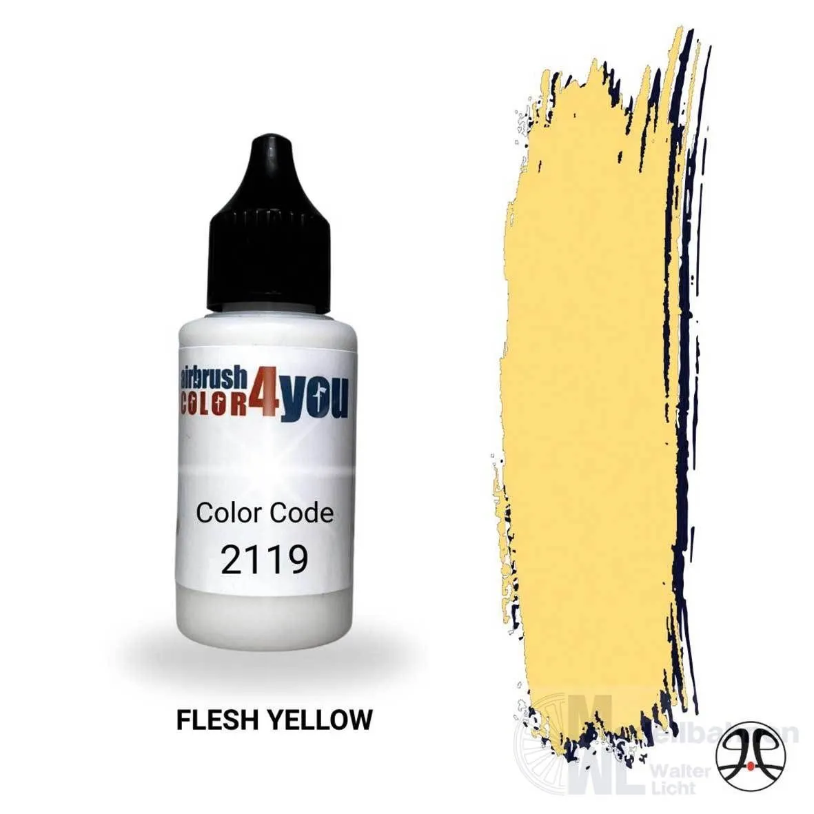 Busch 961312119 - Acrylfarbe Gelbliche Haut 30ml