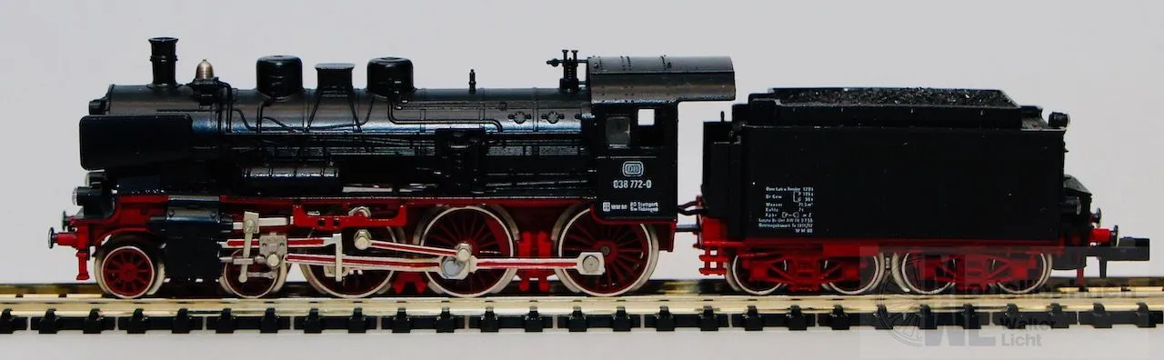 Fleischmann 7025 - FLEISCHMANN - Dampflok BR 038 772-0 DB Ep.IV N 1:160
