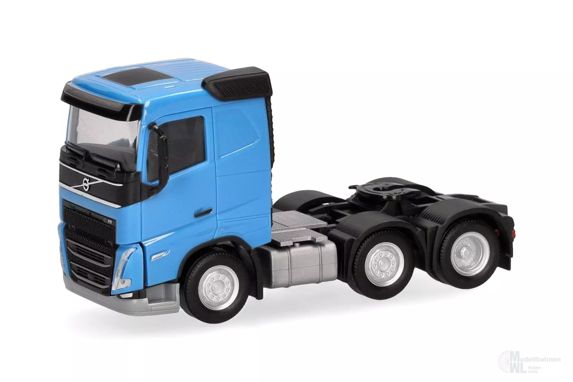 Herpa 313735-003 - Volvo FH FD Zugmaschine 6x2 himmelblau H0 1:87