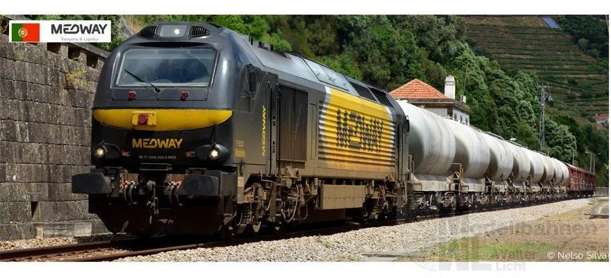 Sudexpress S503323 - Diesellok BR 335.003 Euro 4000 Matilde MEDWAY Ep.VI H0/GL
