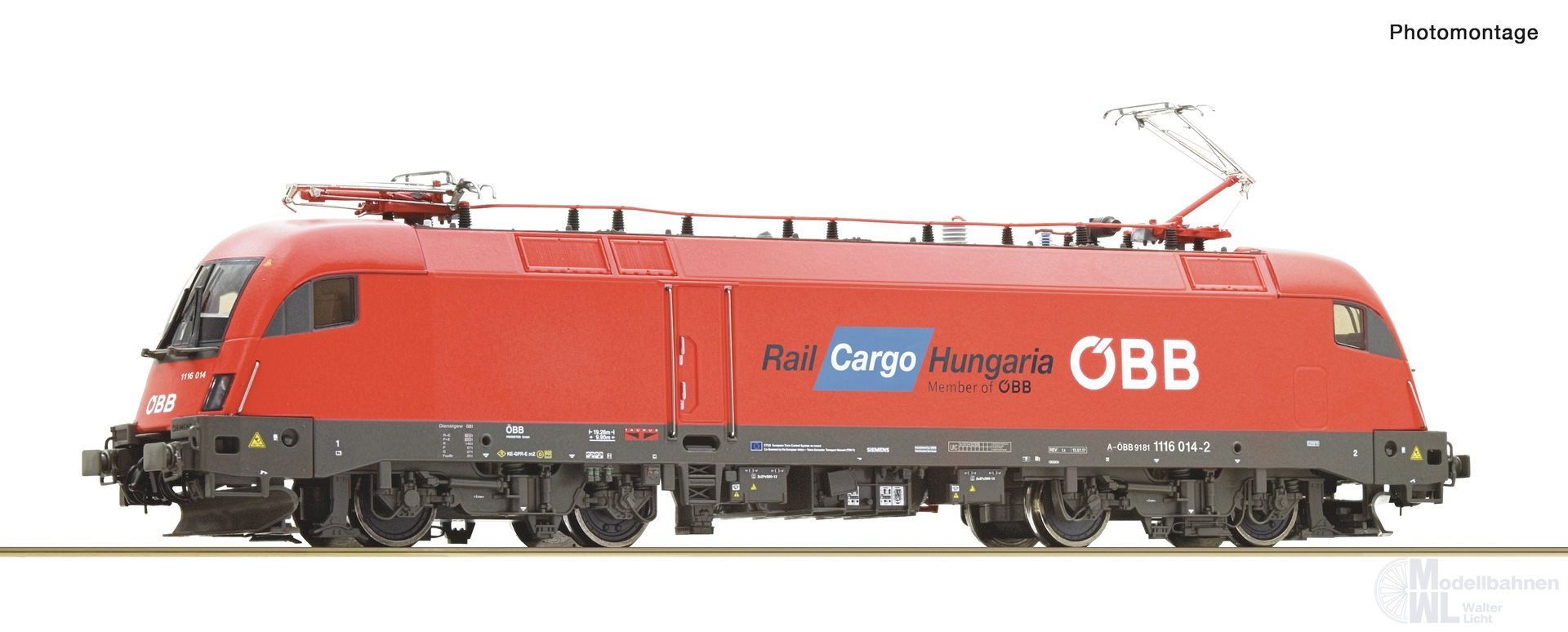 Roco 7500209 - E-Lok Rh 1116 014-2 ÖBB Ep.VI H0/GL