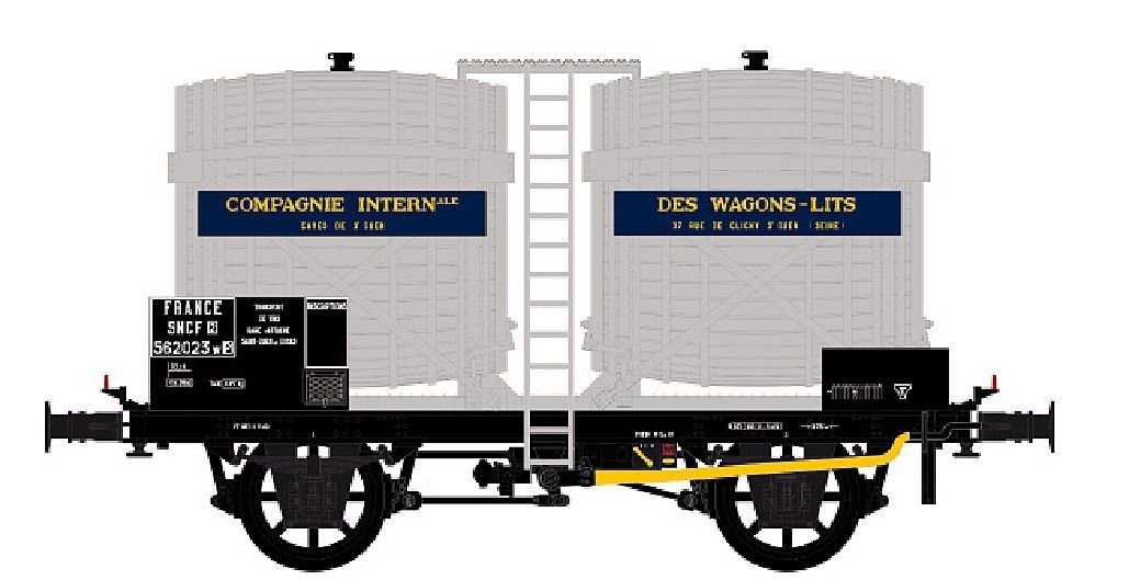 LS Models 30560 - Weinwagen OCEM SNCF/CIWL Ep.IIIa H0/GL