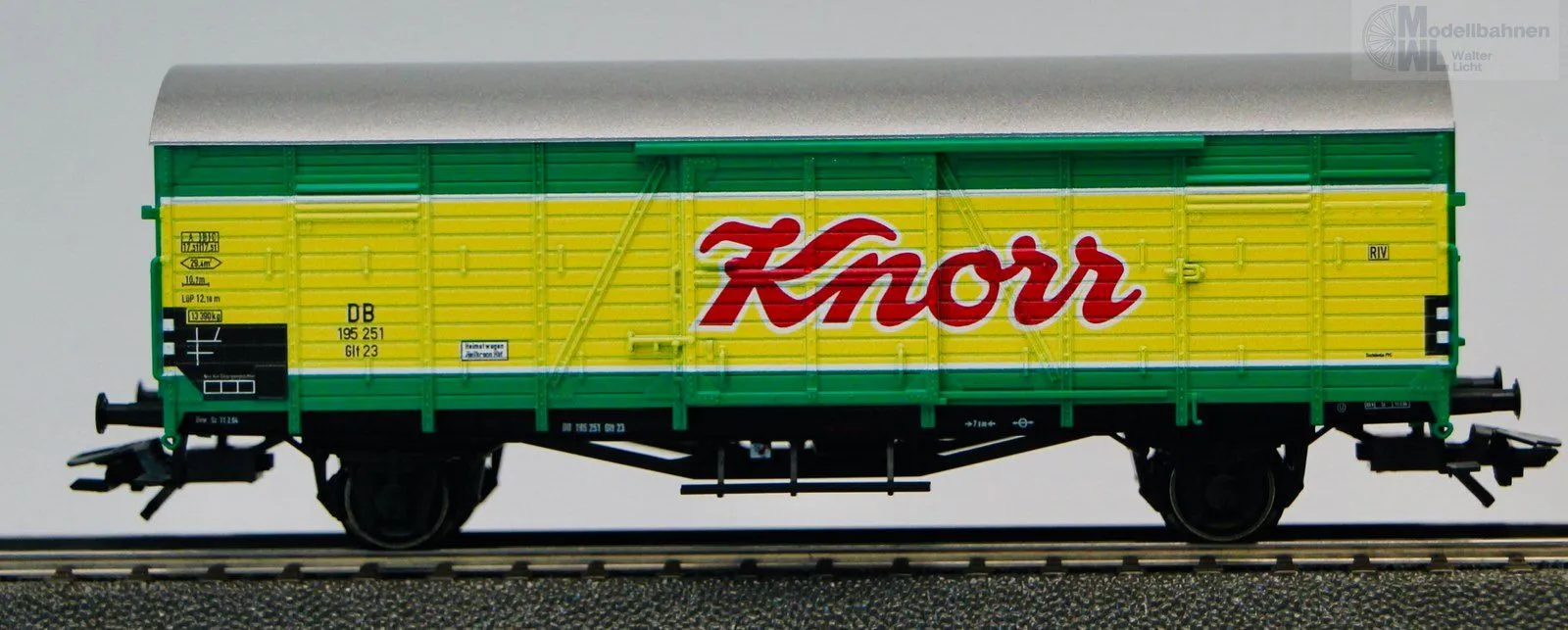Märklin 46167 - MÄRKLIN - MHI Güterwagen ged. DB Ep.III Knorr Glt 23 H0/WS