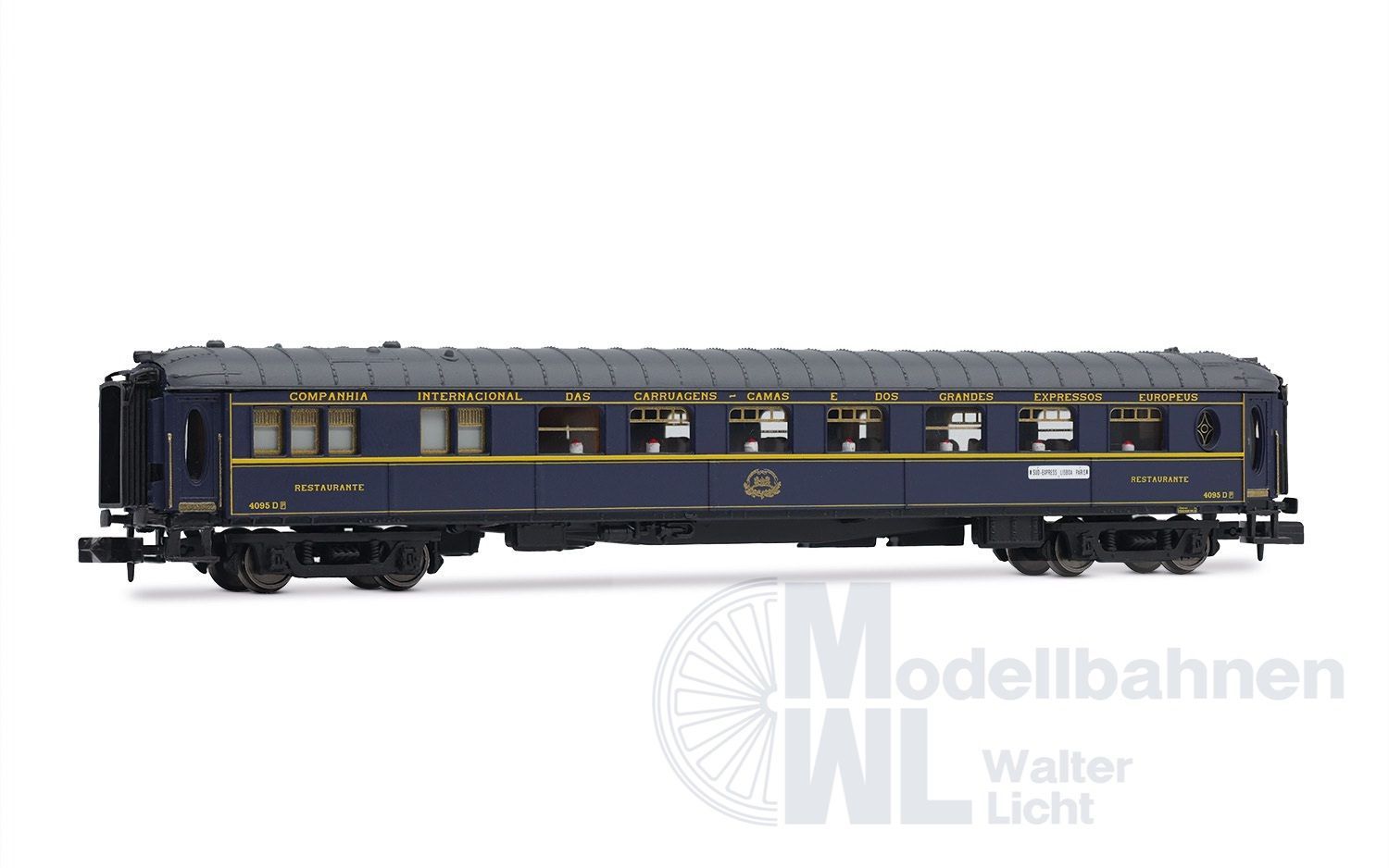 Arnold 4487 - Personenwagen Set CIWL Ep.III/IV 3.tlg. Sud Express Set 2 N 1:160