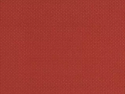 Auhagen 52412 - 1 Ziegelmauerplatte rot lose H0 1:87 / TT 1:120