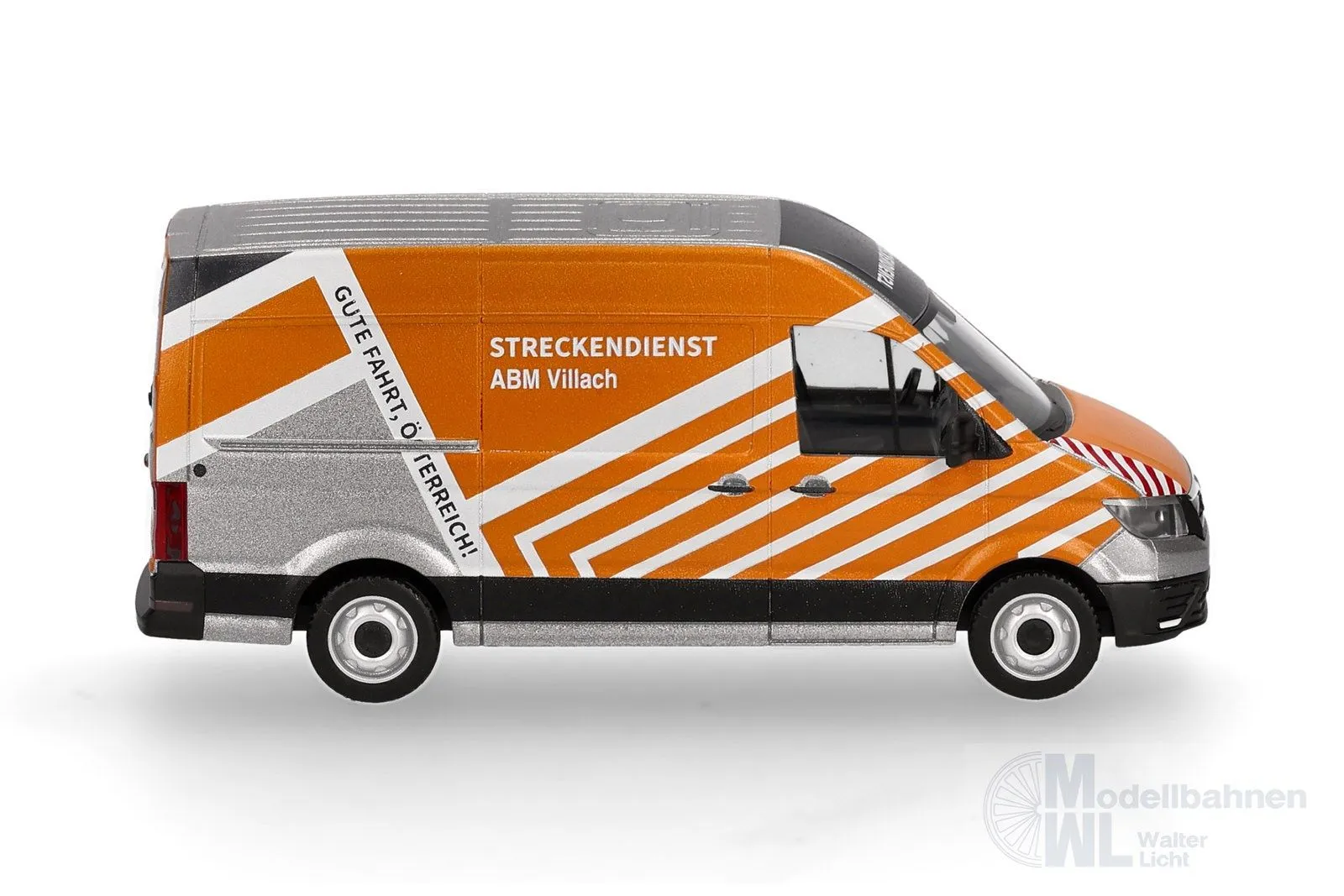Herpa 099165 - MAN TGE Kasten Hochdach ASFINAG (A) H0 1:87