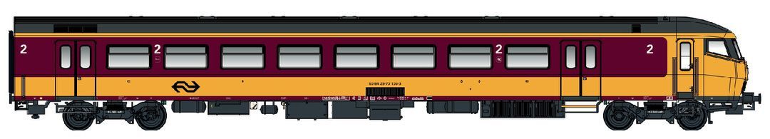 LS Models 44260AC - Steuerwagen ICR Bs NS Ep.IV/V Benelux H0/WS
