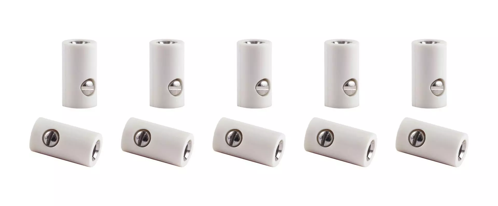 Viessmann 6887 - Muffe 10 Stück weiß